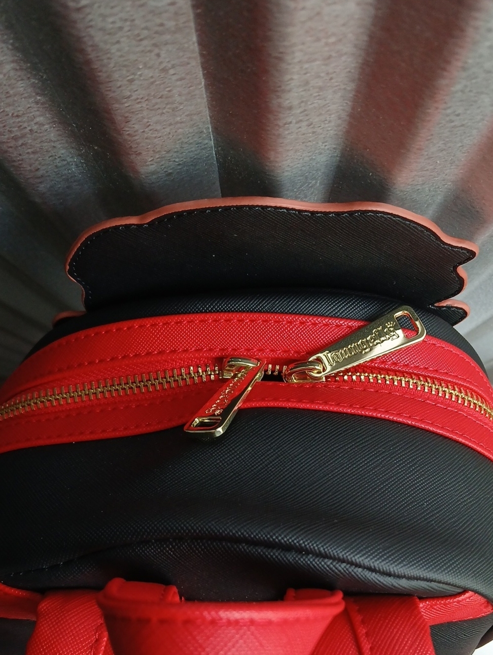 Loungefly Goosebumps Slappy Black & Red Mini Backpack - Picture 3 of 4
